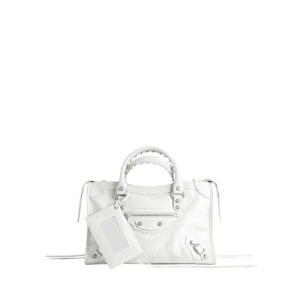 Balenciaga Women Borsa Le City Piccola In Pelle Arena